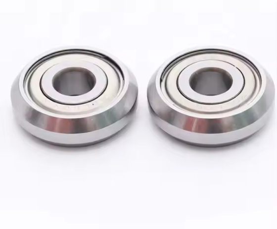 good quality C43 C43ZZ C43-2RS 10x35x11mm Bevel guide wheel track roller bearing